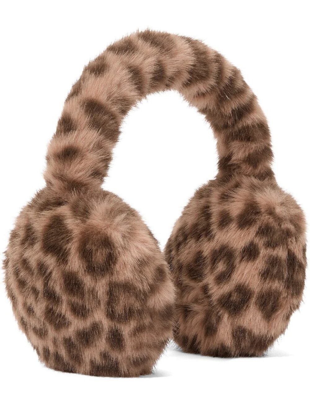 Victoria's Secret PINK Leopard Print Fuzzy Feels Earmuffs